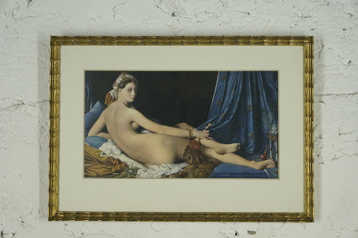 D-1019 Grand Odialesque by Ingres 1814