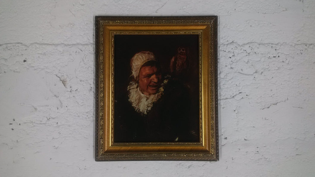 D-1035 Old Woman With Owl by Franz Hals ca 1589