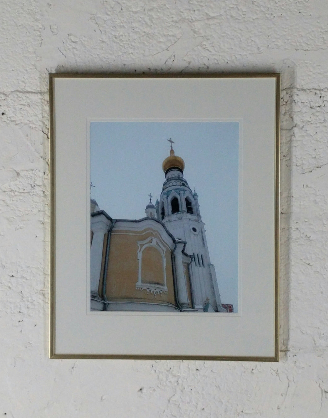 2029 City Scape Orthodox Church Day Gold