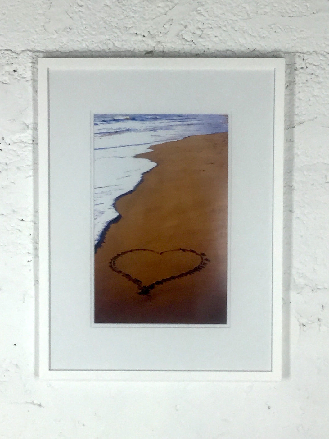 2082 Heart On a Beach Contemporary Photo