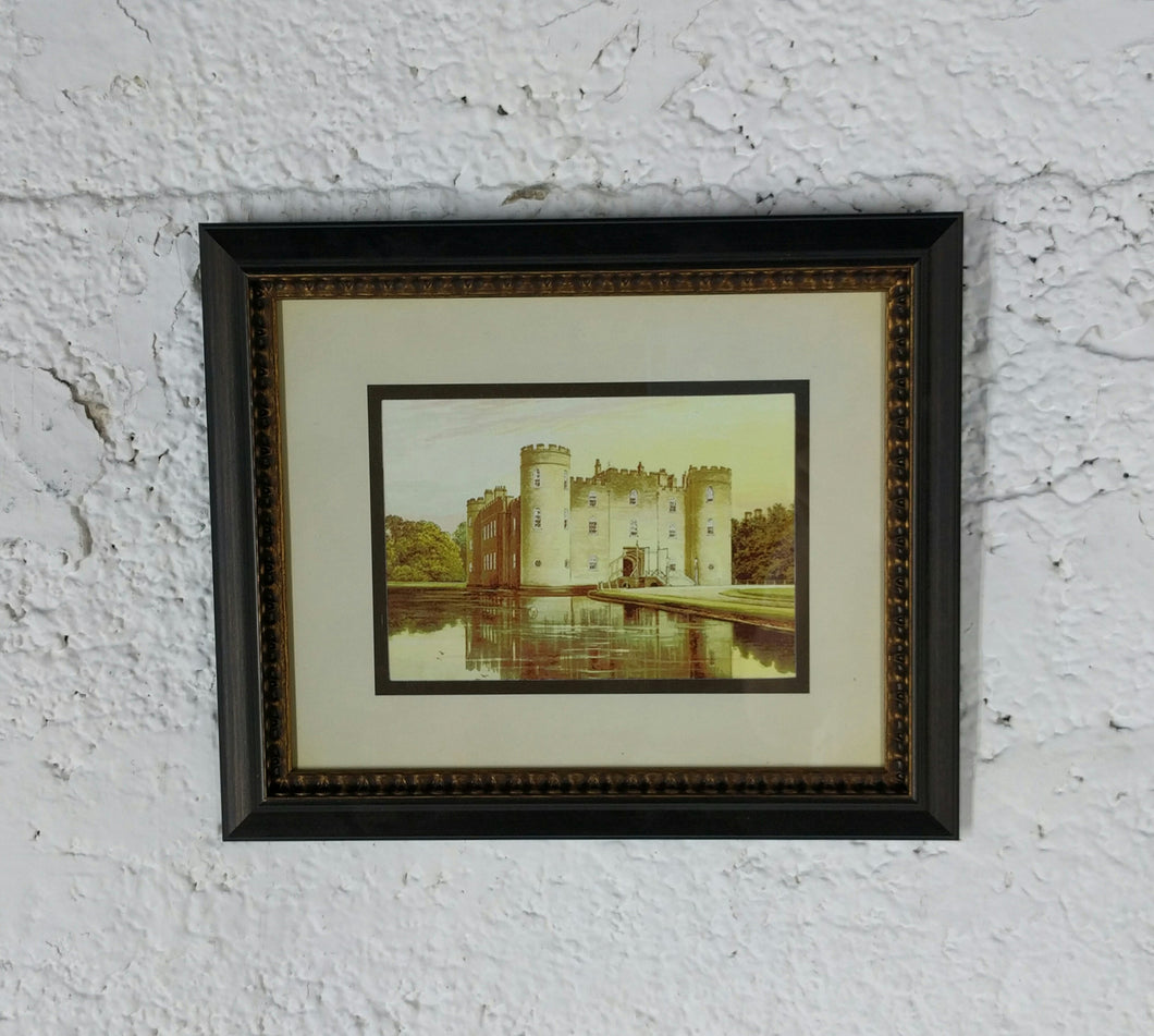 5046 Castle With Moat Victorian Era Print
