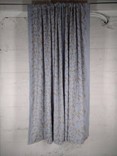 Load image into Gallery viewer, 9001 Sky Blue, Gold Embroidered, Classical Drapery, with Valence
