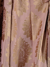 Load image into Gallery viewer, 9093 - Pink/Gold Damask - Silk - Rod Pocket, with Valance

