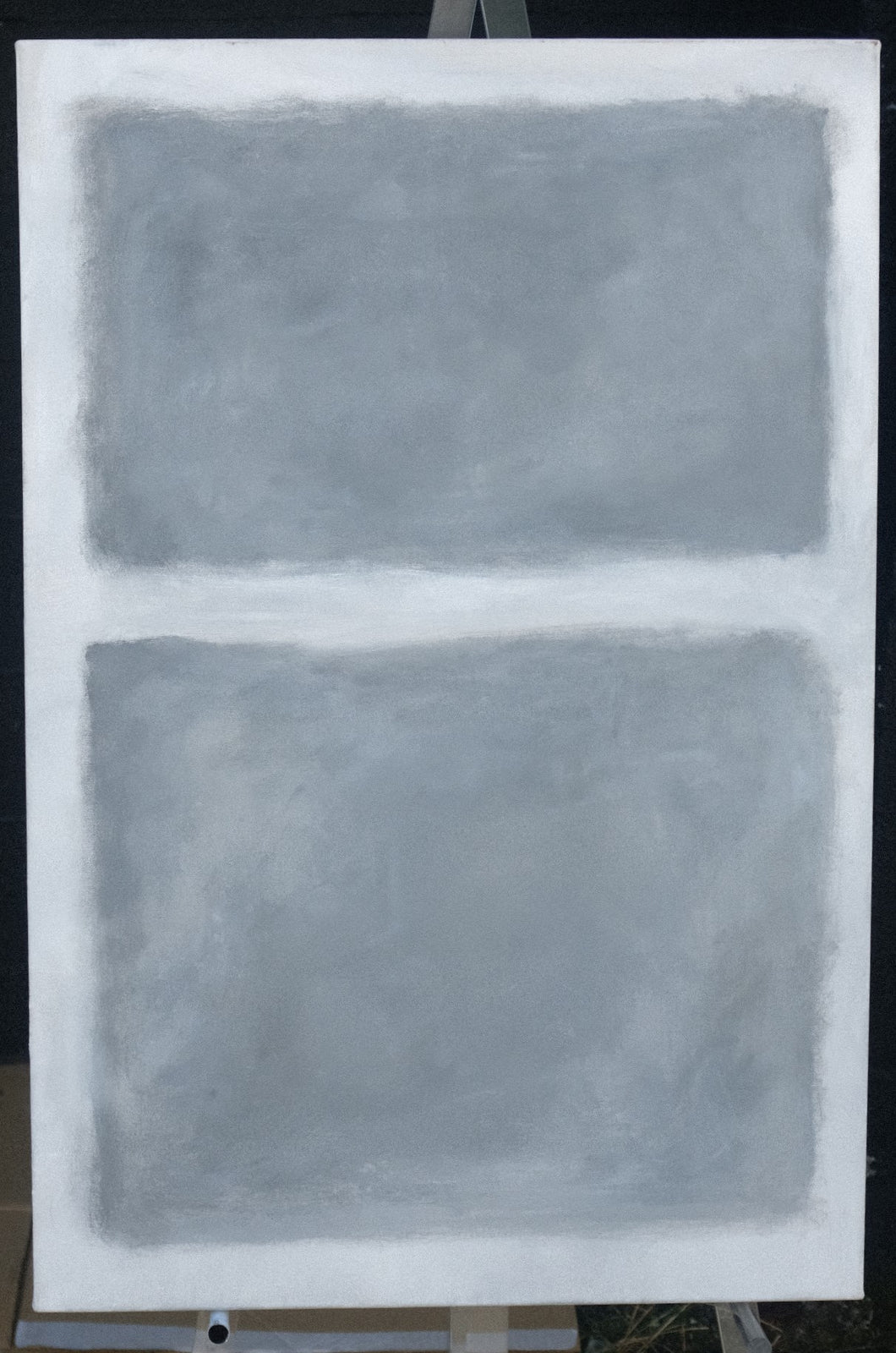B-0073 Grey Study After Rothko #4