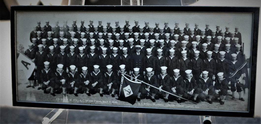 3094 US Navy Group Photo World May 9th 1945