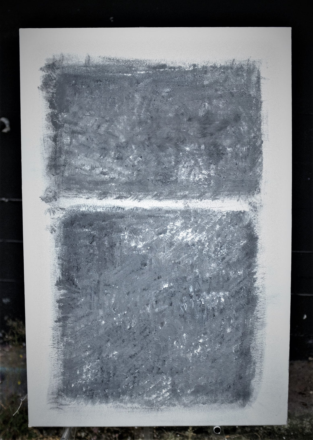 B-0075 Grey Study After Rothko #6