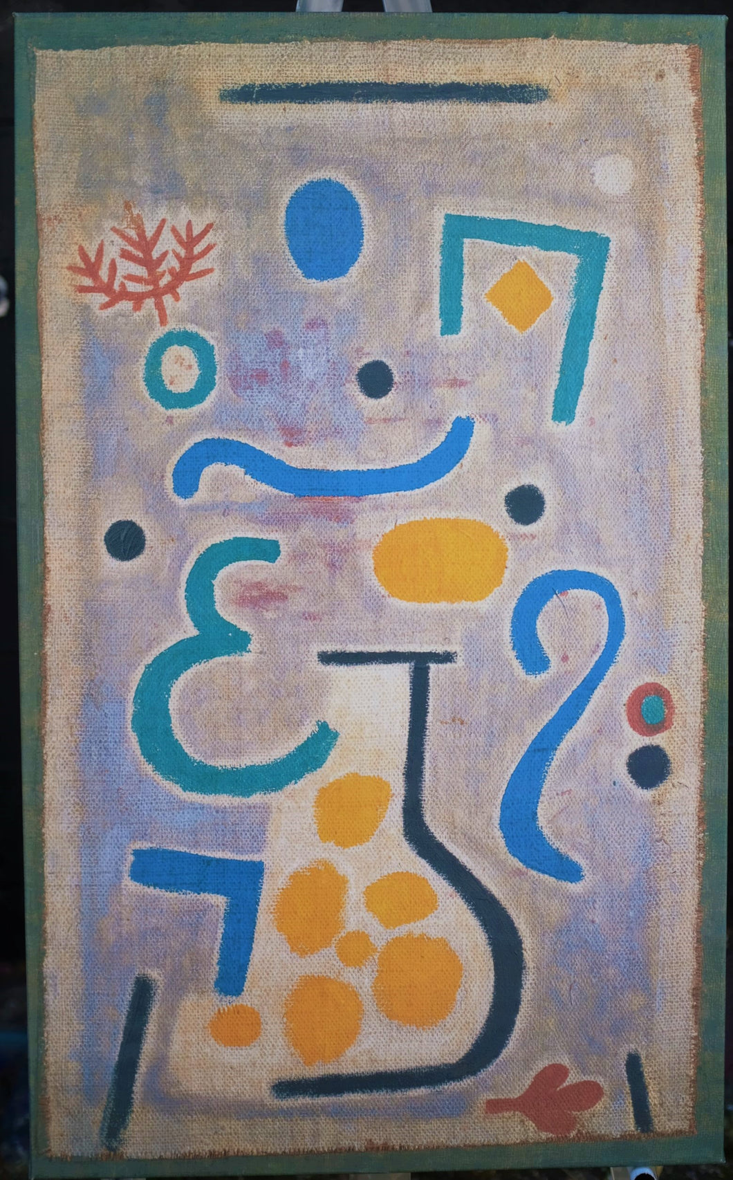 B-0081 The Vase by Paul Klee 1938