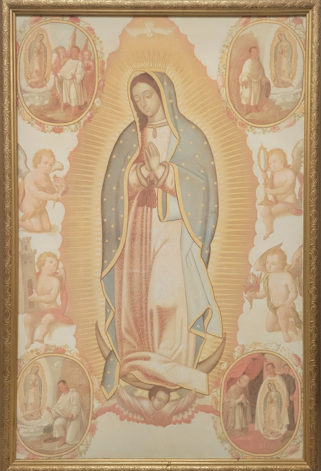 F-1082 Our Lady of Guadalupe the patron Saint of Mexico.
