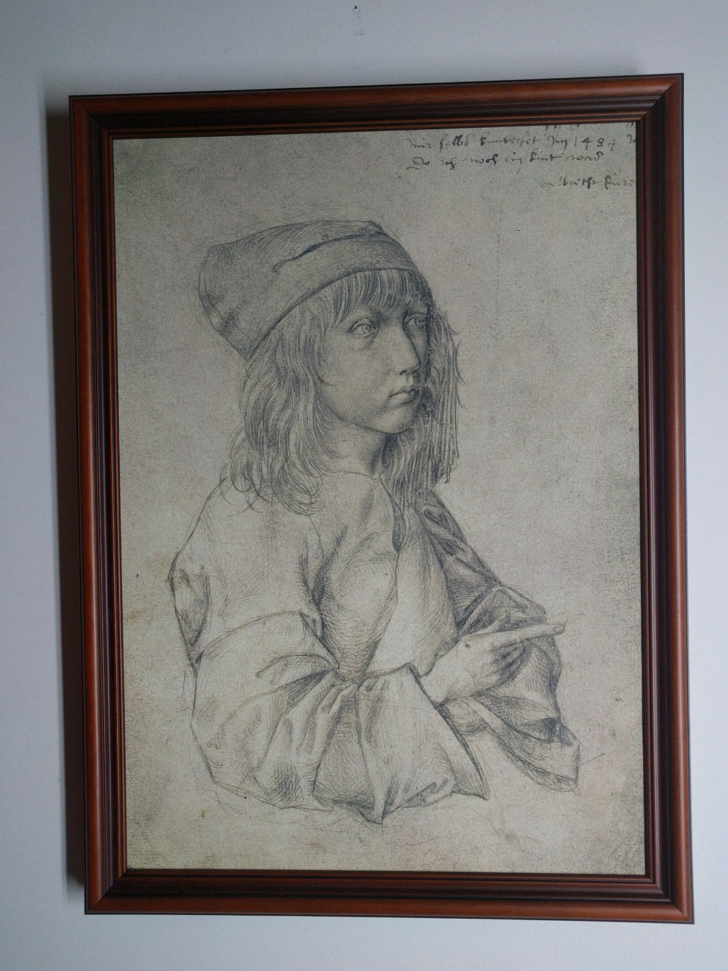 E-1128 Portrait of Boy by Albrecht Durer