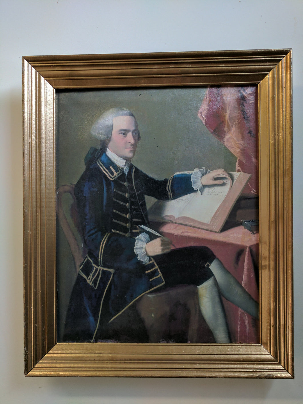 D-1100 Portrait of John Hancock by Copley 1765