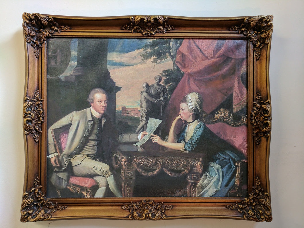 D-1119  Mr. And Mrs. Ralph Izard Alice Delancey by Copley 1775
