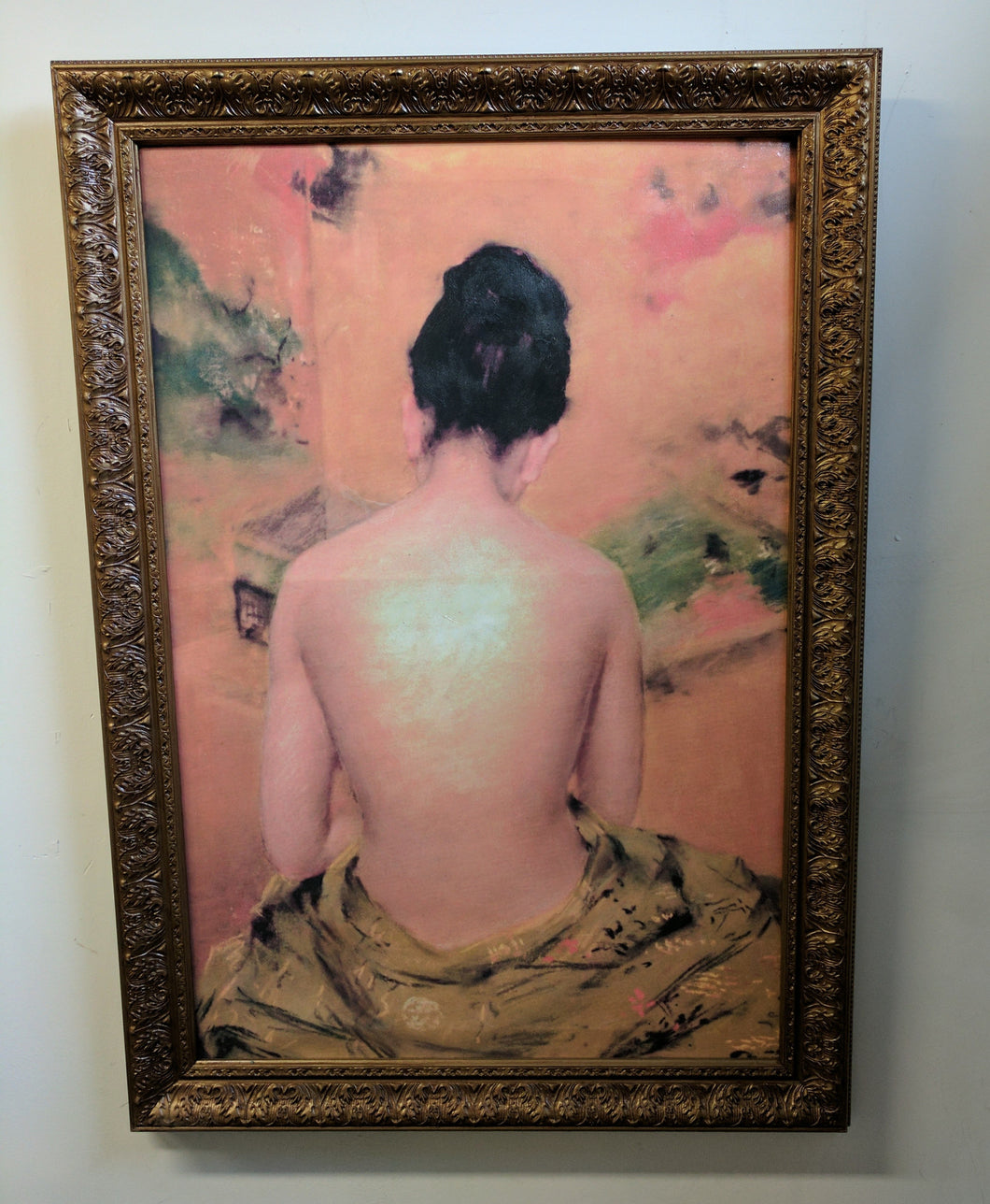 E-1126 Back of a Nude by William Merritt Chase 1905