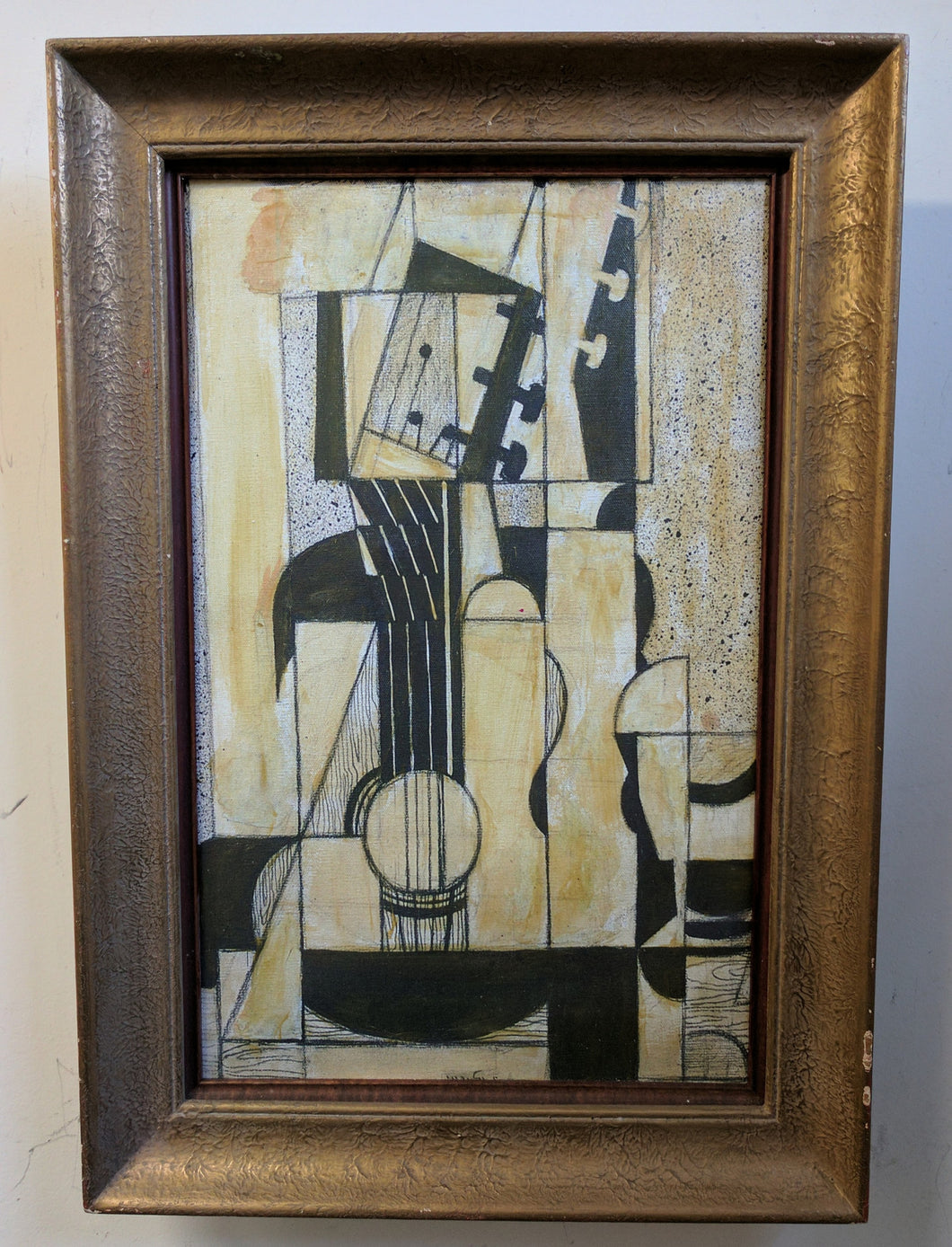 A-0049 Still Life With Guitar by Juan Gris 1913