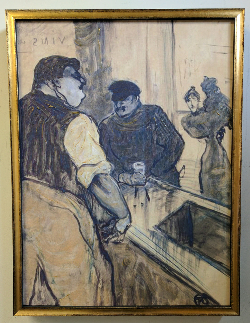 B-0055  The Bartender Henri de Toulouse-Lautrec 1900