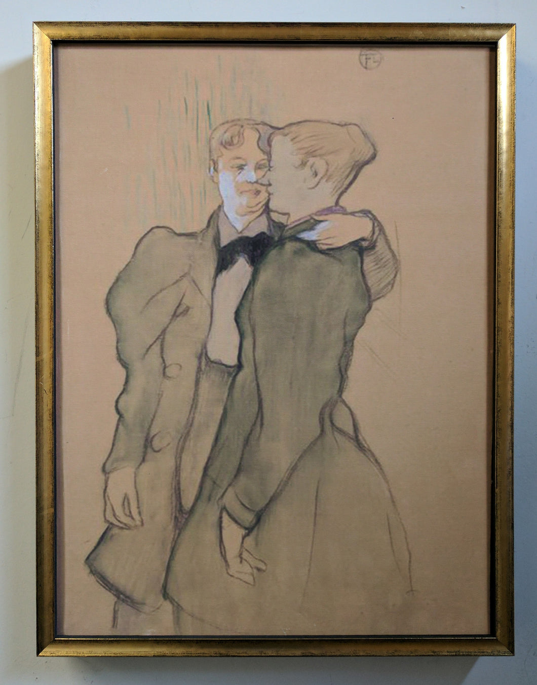 B-0053 Two Women Dancing Toulouse Lautrec 1894
