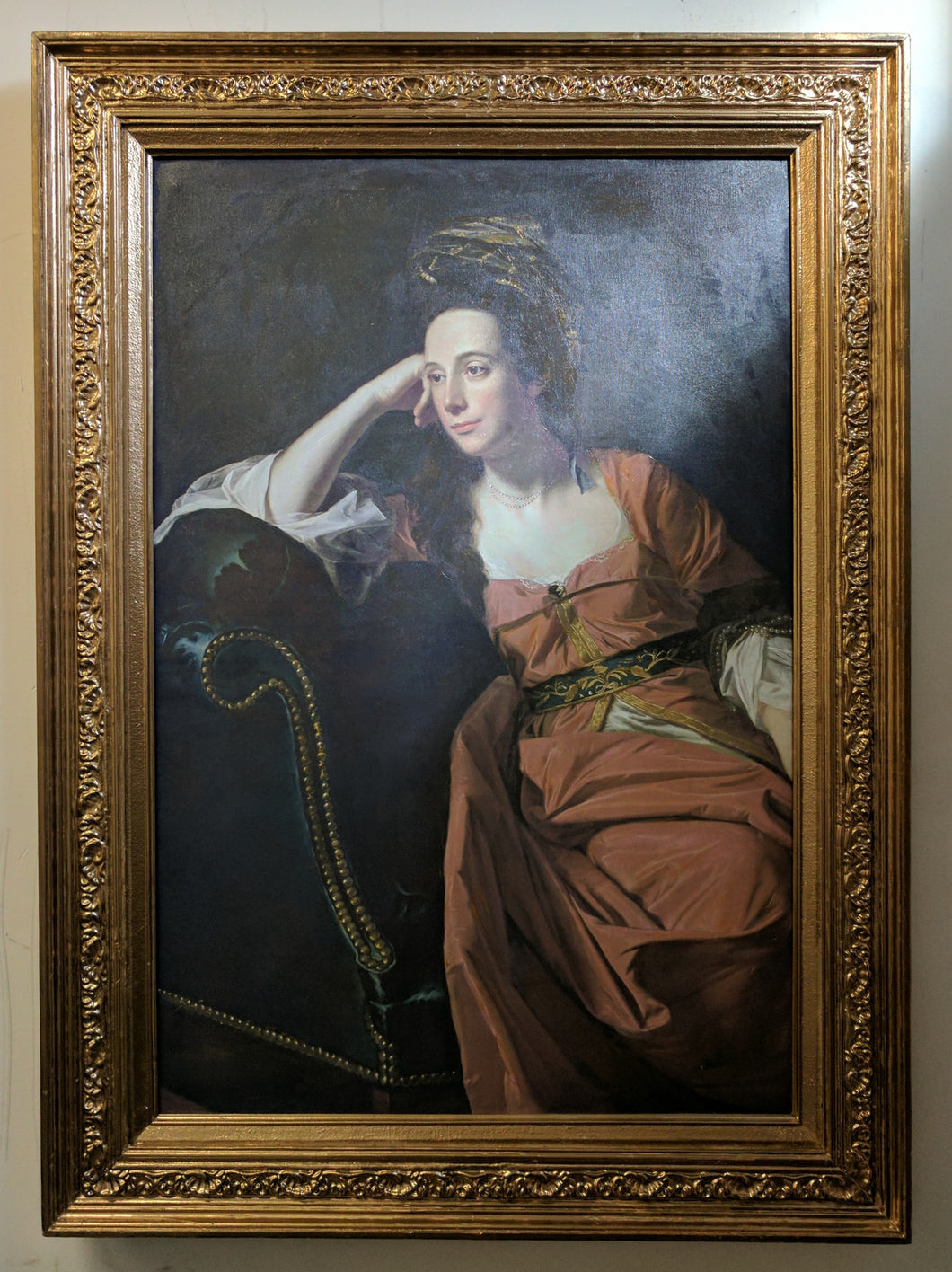 E-1135 Portrait of Margaret Kemble Gage by Copley ca 1763