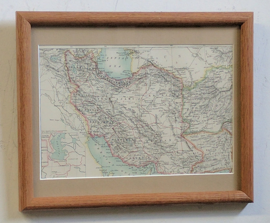 K-1008 Map of Iran