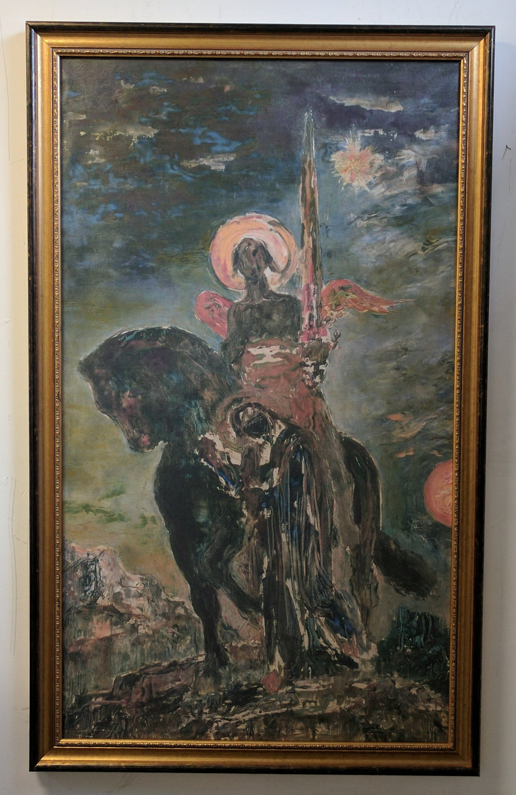 F-1167 The Angel of Death - Gustave Moreau 1890