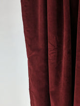 Load image into Gallery viewer, 9074 - Single Panel Red Velvet - Rod Pocket
