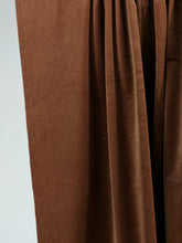 Load image into Gallery viewer, 9073 - Short Light Brown Velvet - Rod Pocket
