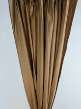 Load image into Gallery viewer, 9068 - Gold Tone on Tone Silk Striped Damask - Triple French Pleat.
