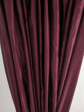 Load image into Gallery viewer, 9080 - Burgundy Satin - Pinch Pleat
