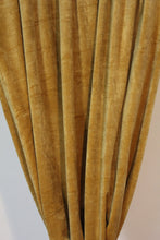 Load image into Gallery viewer, 9034 - Gold Velvet - Rod Pocket - With Fringed Valence
