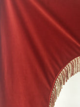 Load image into Gallery viewer, 9051 - Red Velvet Valance - Trimmed
