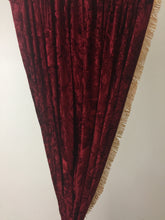 Load image into Gallery viewer, 9064 - Red Crushed Velvet - Trimmed, with Valance
